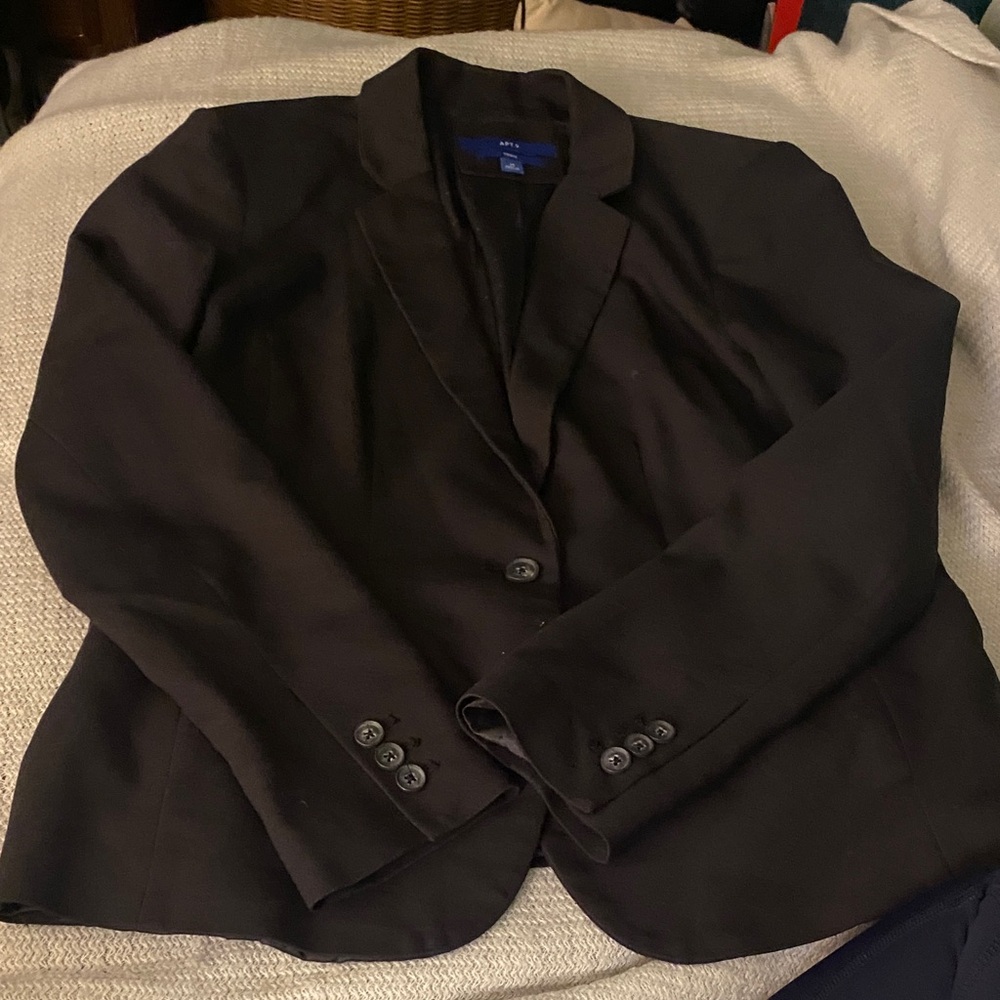 Women's Black Blazer Apt 9